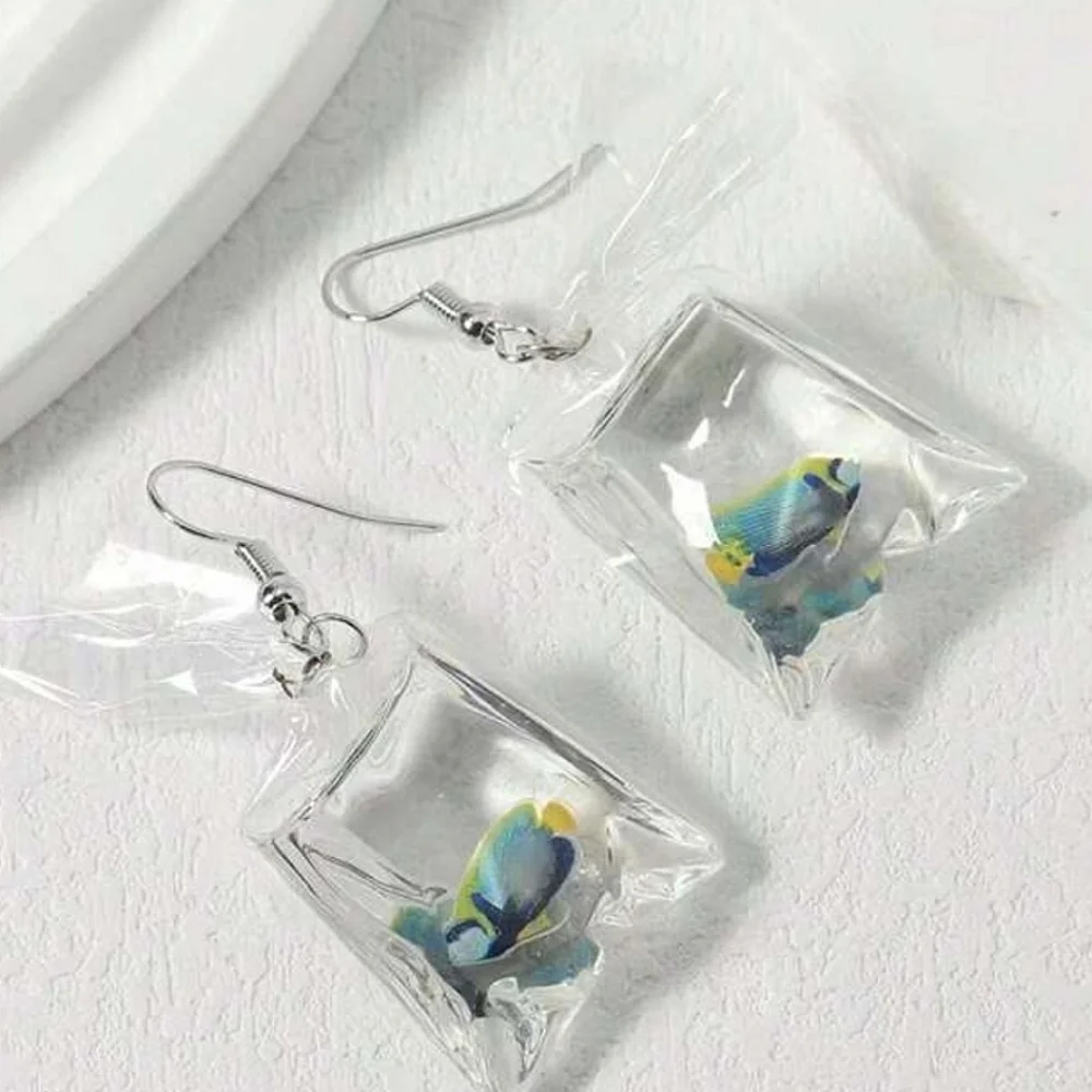 NEW‼️Fish Bag Earrings